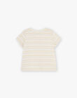 Pima cotton striped t-shirt ELIAS 22 / 22VU20B3N0E005