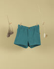 Emerald green boys' shorts TENOR 19 / 19VU2031N02608