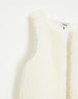 Sleeveless faux fur vest FURBI 22 468 / 22V1295B1NAY632