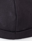 Unisex embroidered Pima cotton newborn hat in slate AMIRE 20 / 20PV7013N63J900