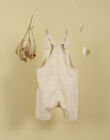 Boys' short 'petit lion' overalls in solid beige TELO 19 / 19VU2032N06080