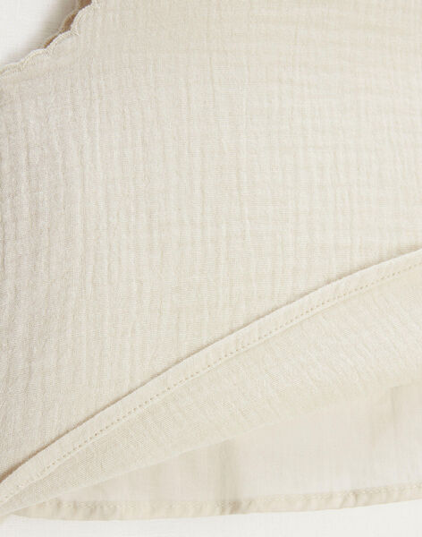 Sleeveless cotton gauze blouse with embroidery HORLANE 23 / 23VU1913ND6080