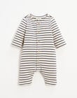 Striped jumpsuit in ribbed pima cotton FOMY 22 / 22IV2312N26009