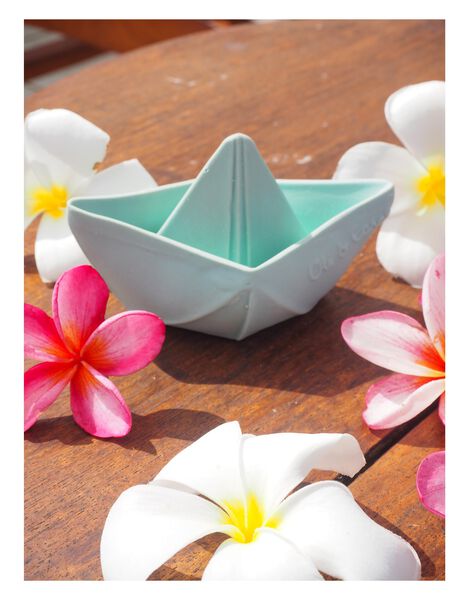 Origami mint boat bath toy JBA BATO MENTHE / 21PJJO008JBA630