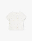 Organic cotton elephant printed t-shirt ERVE 22 / 22VV2341N0E114