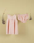 Girl's blush dress and bloomer set TULLE 19 / 19VV2271N18D300