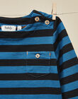 Boys' striped long-sleeve T-shirt VENCESLAS 19 / 19IU2031N0F090
