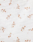 Duvet cover 100 x 140 cm with organic cotton gauze flowers DADOLIE-EL / PTXQ6213NA1A015
