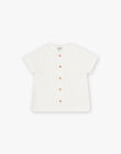 Organic fancy cotton gauze shirt EREGGIE 468 22 / 22V1292C3N0A114