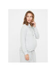 Mamalicious gray soft & stretchy maternity top MLJANNI TOP / 19IW2662N0F943