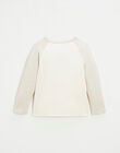 Two-tone long sleeve t-shirt HOCTAVE 23 / 23V129211N0F632