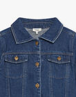 Blue denim mixed jacket EJEAN-EL 468 / PTX129512N17720