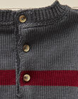 Baby boys' garnet sweater VANCOUVER 19 / 19IU2011N13511