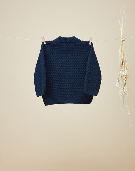 Discover this navy blue cardigan, part of the soft, poetic world of Natalys. Our modern, stylish collections, and our helpful hints and services, are always here for you. VERMONT 19 / 19IU2012N12070
