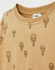 Tee shirt child hot air balloons in pima cotton FILISTIN 22 468 / 22I129213N0F804