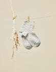 Baby girls' heather gray socks VONYE 19 / 19IU6012N47943