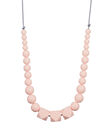 Pink pearl constancy necklace COL ROSE PERLE / 20PCTE008BIJ030