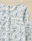 Baby girls' print long-sleeve bodysuit VIDARLINE 19 / 19IU1915N67006