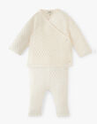 Girls' fancy knit cotton cashmere outfit ALINE 20 / 20PV2212N19114