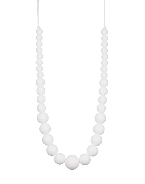 Louise white necklace COL LOUISE BLAN / 20PCTE006BIJ000