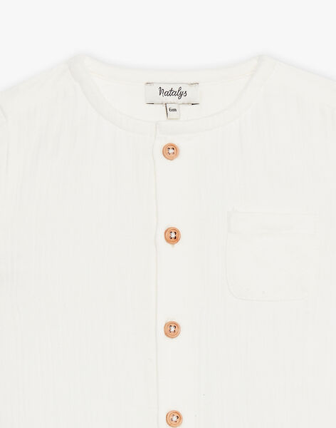 Organic fancy cotton gauze shirt EREGGIE 468 22 / 22V1292C3N0A114