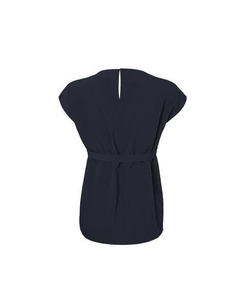 Mamalicious navy blue maternity blouse MLALLI TOP / 19IW2661N09070