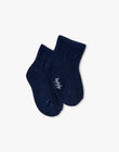 Ribbed socks in navy ARISTEO-EL / PTXU6111N47070