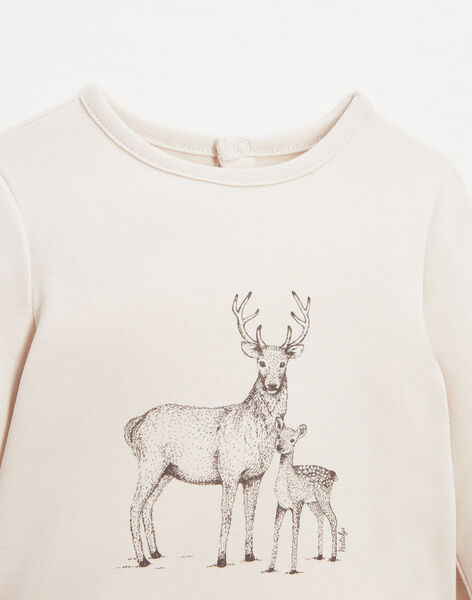 Animal print tee shirt in organic cotton FREDDY 22 / 22IU2017N0F009