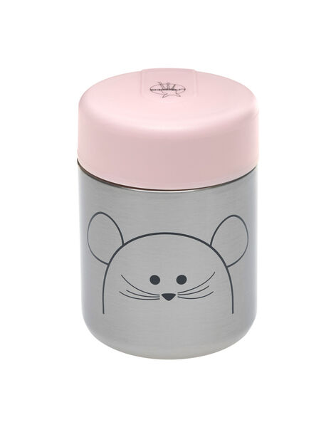 Thermo Baby Mouse Little Chums There, Pink & Gray 315 ml THERMOS SOURIS / 19PRR2026VAI030