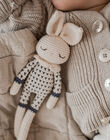 Béa the blue rabbit crochet cuddly toy DOUDOU LAPIN BL / 23PJPE012PPEC218