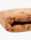 Duvet cover 100 x 140 cm Bear pattern in organic cotton gauze OURSETTE-EL / PTXQ6311NA1I821
