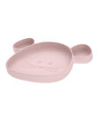 Silicone plate Pink mouse compartments AS7 SOURIS ROSE / 20PRR2011VAI030