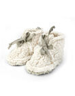 Sheepskin fleece slippers CHAUS POLAI MOU / 24PBDP001SLPA001