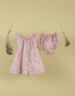 Girls' pink Liberty dress and bloomer TULINA 19 / 19VV2273N18632