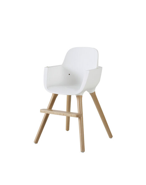 White High chair CHAISE HAUTE OV / 12PRR2001CHH000