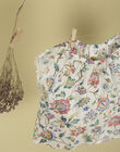 Multicoloured short-sleeved Liberty blousshort sleeves TERNESTINE 19 / 19VU1934N09632