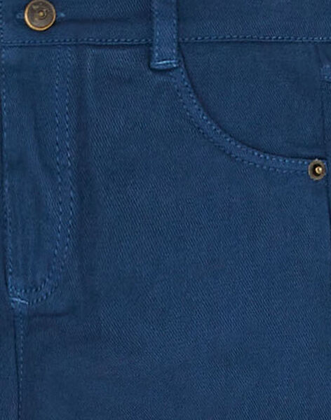 Boys' straight cut pants in blue ARNAUD 20 / 20VU2012N03208