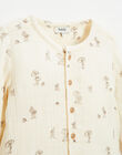 Organic cotton mushroom shirt FIRMIN 22 / 22IU2015N0A632