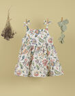 Girls' sleeveless Libery fabric dress TERTY 19 / 19VU1932N18632