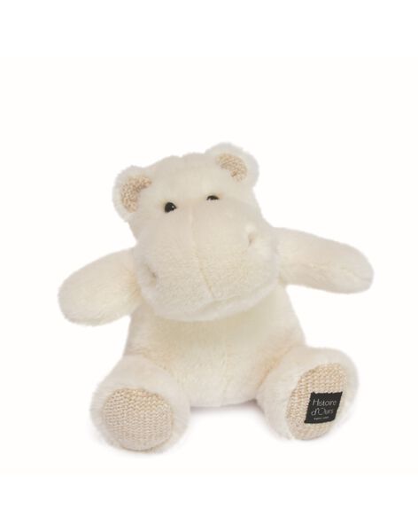 Ivory CUDDLY TOY HIPPO 25 IVOIRE / 21PJPE022MPE005