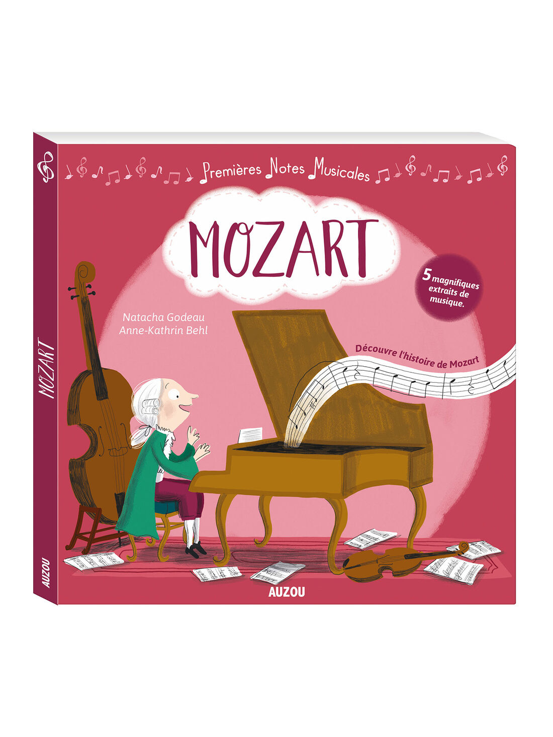 EDITIONS AUZOU Livre-Piano Mozart 