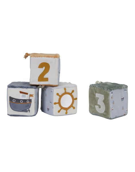 Set of 4 Sailors bay soft cubes LOT 4 CUB SAILO / 23PJJO051AJVC218
