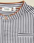 Baby boys' black striped poplin shirt VIGO 19 / 19IU2012N0A090