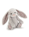Plush Rabbit Blossom Silver 31 cm BLOSSOM SILV31 / 17PJPE008MPE940