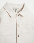 Ivory cotton shirt IRAYMOND 23 / 23IU2071N0A002