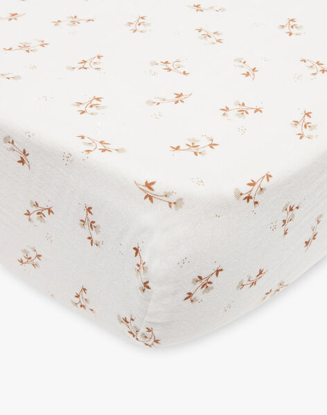 40 x 80 cm Covers sheet with organic cotton gauze flowers DANAHMI-EL / PTXQ6212N5BA015