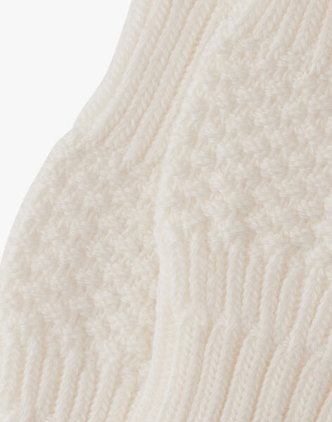 Unisex knit socks in vanilla AUNI 20 / 20PV7019N47114