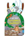 French book - Mon coucou sonore cornes d'animaux COU SON COR ANI / 22PJME018LIB999
