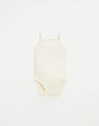 Fancy ribbed bodysuit with thin straps HELICIA 23 / 23VU1911NA4632