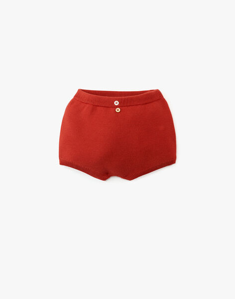 Unisex cotton bloomers in rust ABBESSES 20 / 20PV2411N25408